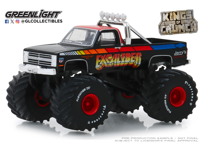 CHEVROLET K20 Monster Truck "Excaliber" Bigfoot (1987)