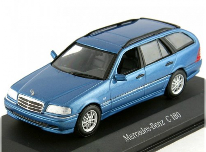 Mercedes-Benz C180 T-modell Elegance W202 (S202), blue