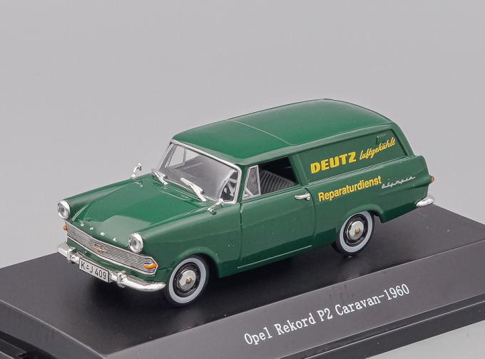 OPEL Rekord P2 Caravan «Deutz» 1960, green
