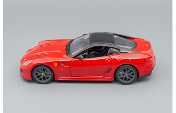 FERRARI 599 Gto (2010) - Con Vetrina - With Showcase, Red Black