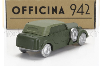 ALFA ROMEO 6c 2500 Cm Torpedo Cabriolet Closed (1942), Military Green