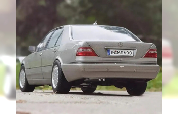 MERCEDES-BENZ S600 (W140) (1997), Pearl Grey Metallic