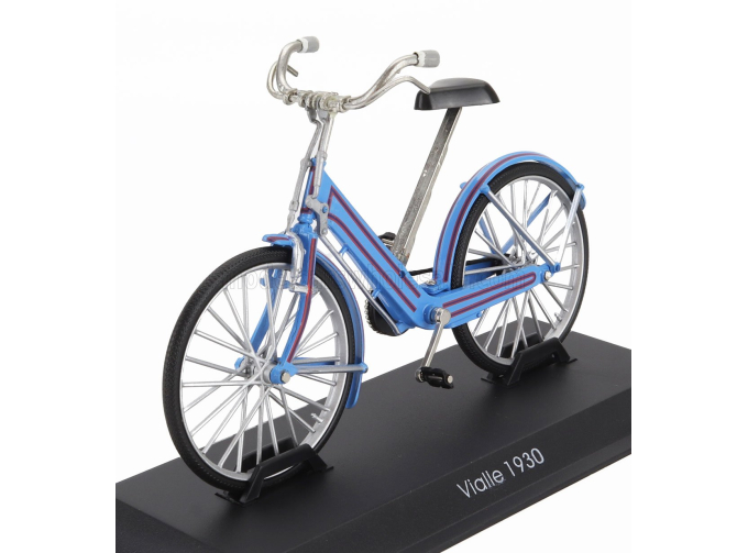 Велосипед Vialle Bicycle (1930), светло-голубой красный