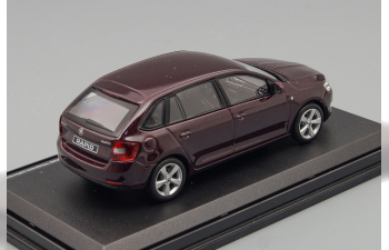 SKODA Rapid Spaceback (2014), brown met.