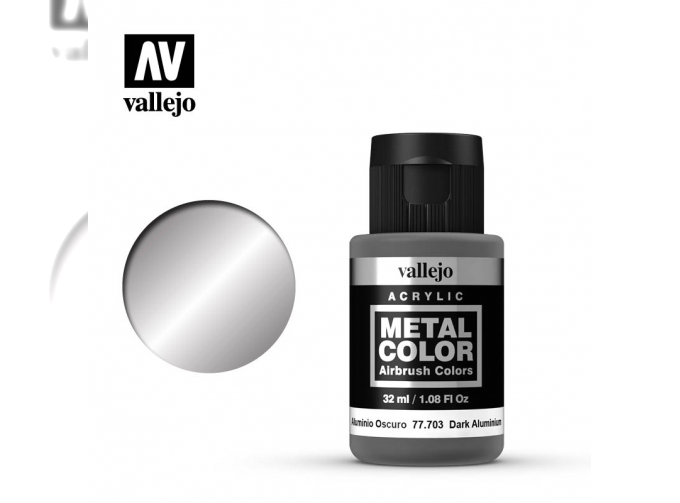 Краска Metal Color Dark Aluminium 32ml.