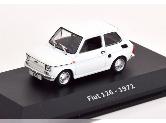 FIAT 126 (1972), white