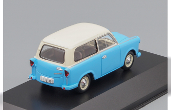 TRABANT P50 Kombi (1959), blue / beige