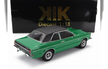 FORD Taunus Gxl With Vinyl Roof (1971), Green Matt Black