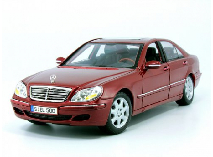 MERCEDES-BENZ S-klasse W220 рейсталинг, красный