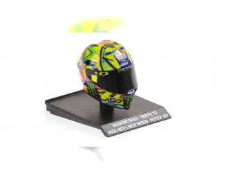 HELMET - VALENTINO ROSSI - TRIBUTE TO ANGEL NIETO / NICKY HAYDEN - MOTOGP 2017