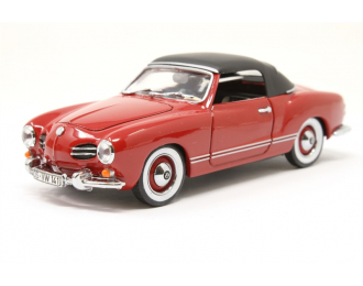 VOLKSWAGEN Karmann Ghia Cabriolet Softtop, red