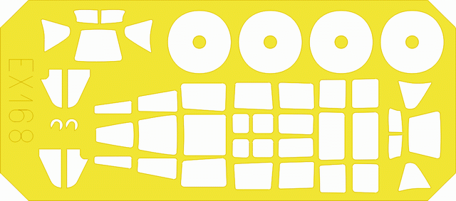 Окрасочная маска Японсский гидросамолет Aichi M6A Seiran