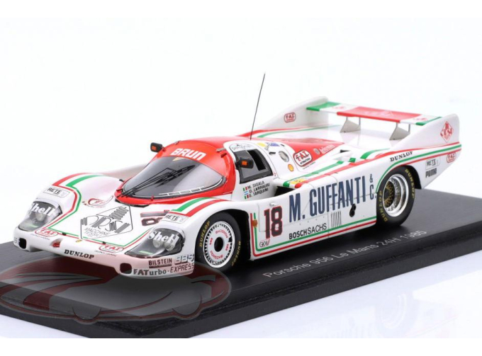 PORSCHE 956 №18 24h LeMans Larrauri, Sigala, Tarquini (1985)