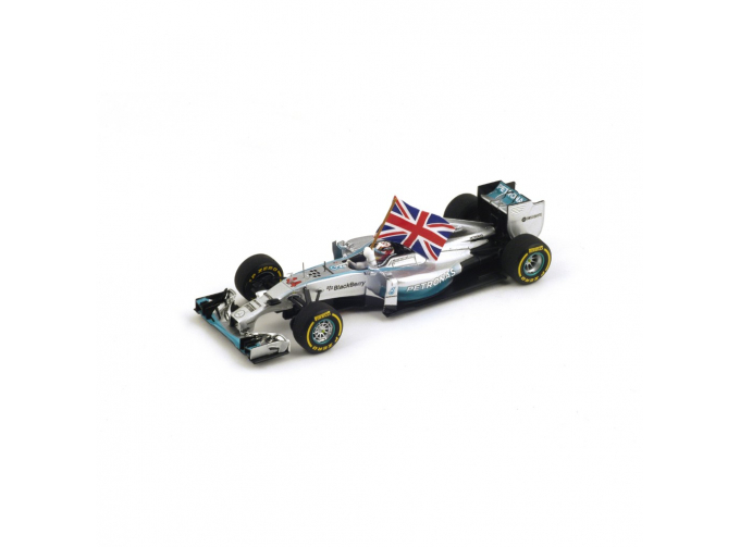 Mercedes-Benz F1 W05 Hybrid #44 Winner Abu Dhabi GP 2014 Lewis Hamilton, World Champion Edition