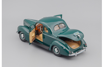 FORD Deluxe Coupe 1939, green