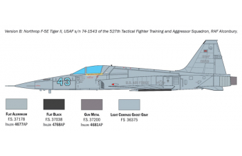 Сборная модель F-5E TIGER II