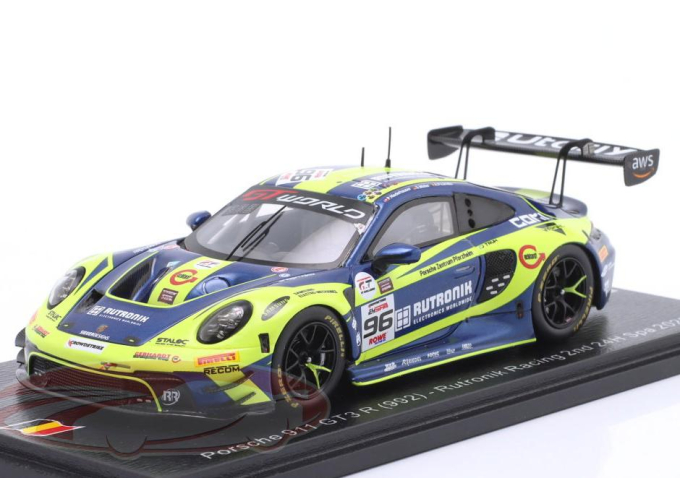 PORSCHE 911 (992) GT3 R №96 24h Spa Sven Müller, Patric Niederhauser, Alessio Picariello (2025)