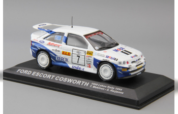 FORD Escort Cosworth 1000 Lakes Rally 1994 T.Makinen - S.Harjanne #7, white / blue