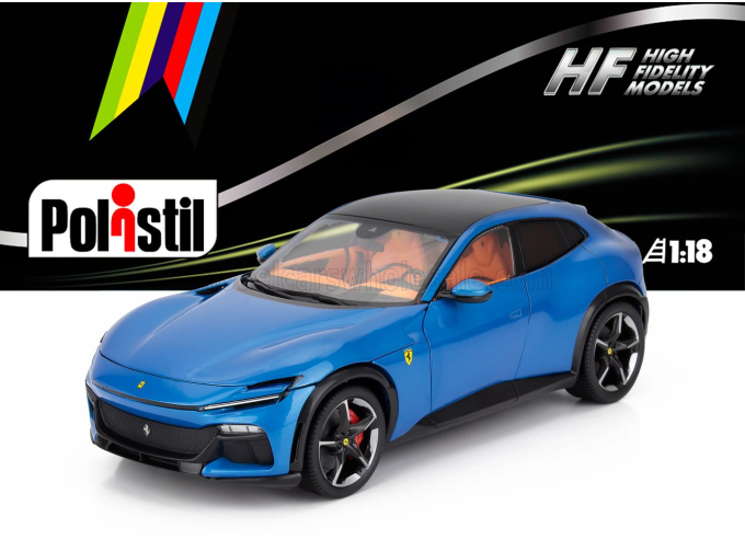 FERRARI Purosangue (2022), Blu Corsa - Blue Met