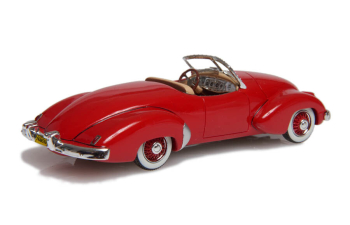 Kurtis Omohundro roadster (1948), red
