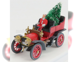 FIAT Sport 16/20/24 Hp Open (1903) - Christmas Edition 2021 - Con Babbo Natale - With Figure Santa Claus, Red Green