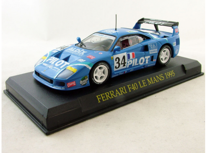 FERRARI F40 Le Mans (1995), Ferrari Collection 62, blue