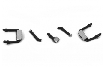 VOLVO N 10 dump truck (1980), orange / silver