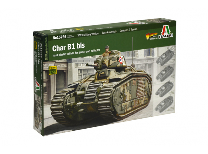 Сборная модель Французский Танк Char B1 bis