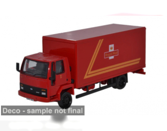 Oxford, Ford Cargo Box Van Royal Mail (1981), red