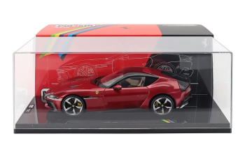 FERRARI 12cilindri (2024) - With Showcase - Numbered One By One, Rosso Imola - Red Met