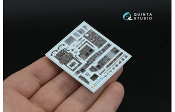 3D Декаль интерьера кабины Lynx Mk88a (Revell) (малая версия)