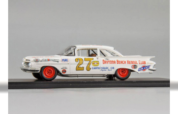 CHEVROLET Impala #27 Победитель Daytona 500 Junior Johnson Nascar (1960), white