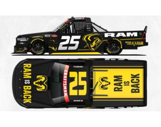 Ram #25 Colin Braun *RAM Trucks*, black/yellow 2026