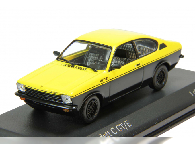 OPEL Kadett C GT/E (1973-1977), yellow / black