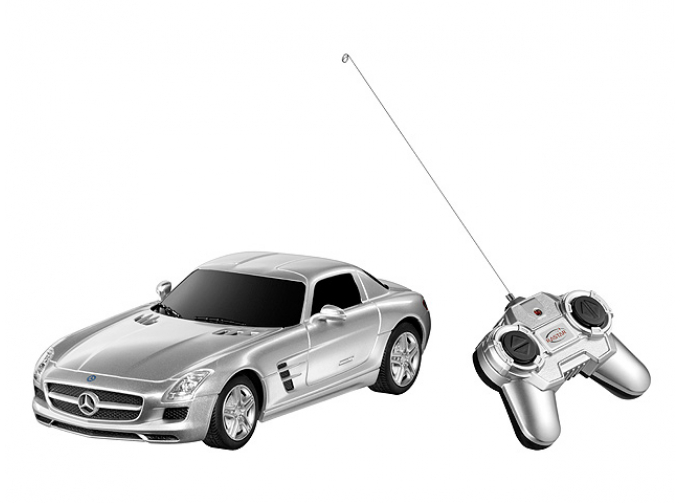 MERCEDES-BENZ SLS AMG Coupe C 197, silver