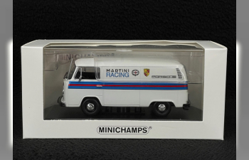 VOLKSWAGEN T2 Kasten Martini Porsche Renndienst (1972), white black