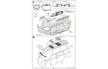 Сборная модель Toyota Alphard GF3.5L