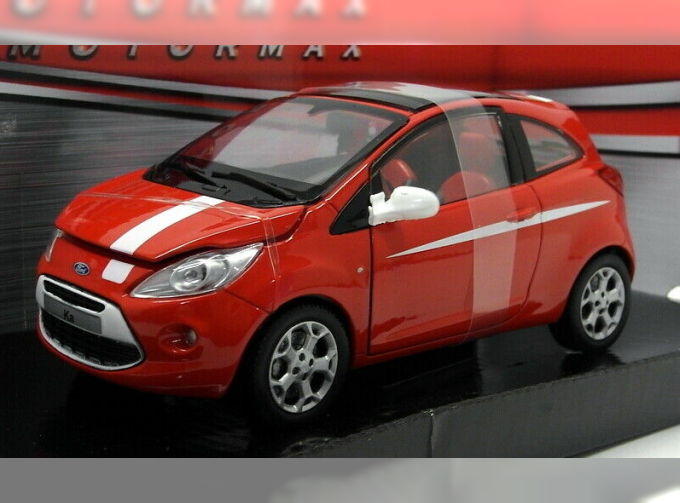 Ford Ka 2008, red