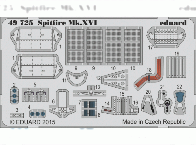 Фототравление Spitfire Mk. XVI