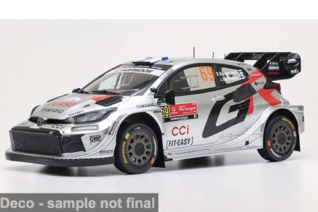 TOYOTA GR Yaris Rally1, Rally Portugal №69 K.Rovanpera/J.Halttunen (2025), silver
