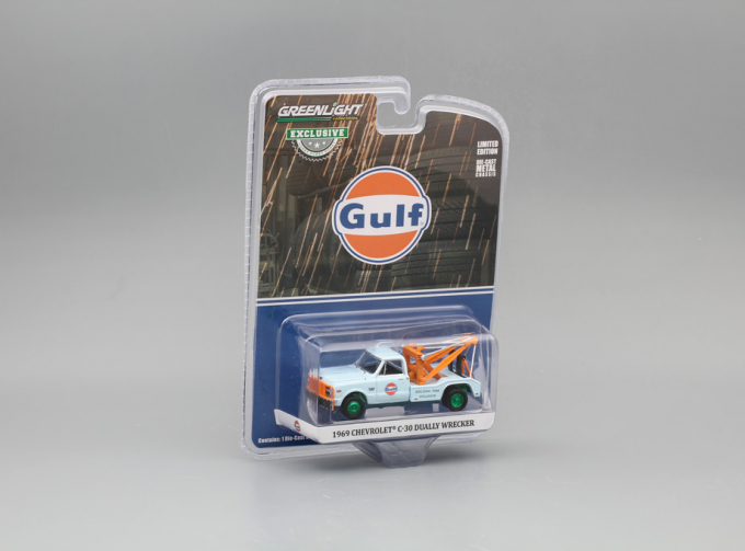 (Greenlight!) CHEVROLET C-30 эвакуатор "Gulf Oil" 1969