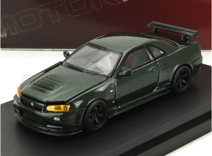 NISSAN Skyline Gt-r (r34) Nismo Crs (2002), Dark Green