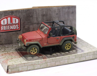 JEEP Wrangler Rubicon, red