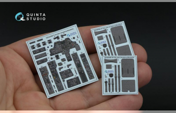 3D Декаль интерьера кабины AH-64A (Academy/Modelist)