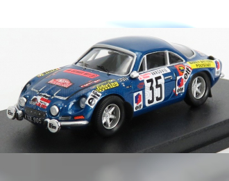 RENAULT Alpine A110 N35 Rally Montecarlo (1973) K.russling - W.weiss, Blue Met