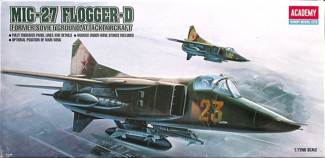 Сборная модель Советский истребитель-бомбардировщик МиГ-27