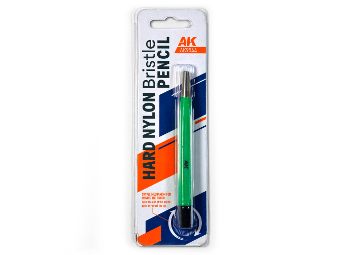 Карандаш с жесткой нейлоновой щетиной / Hard Nylon Bristle Pencil