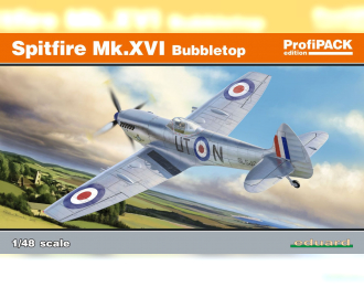 Сборная модель Британский истребитель Supermarine Spitfire MK.XVI Bubbletop