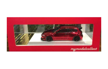 HONDA Civic EG6, chrome red