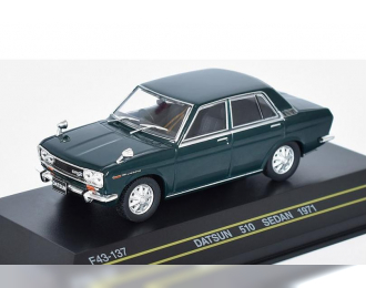 DATSUN 510 Sedan (1971), green